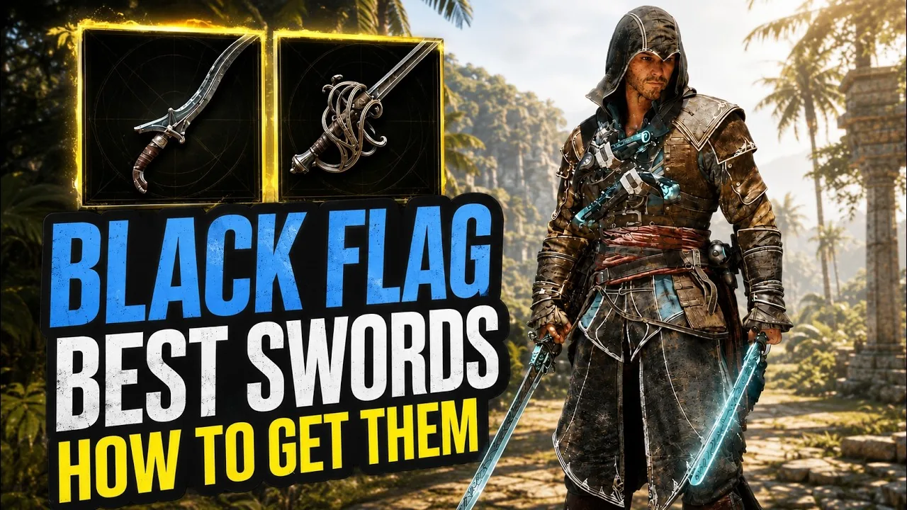 Assassins Creed Black Flag Resynced best swords ranked