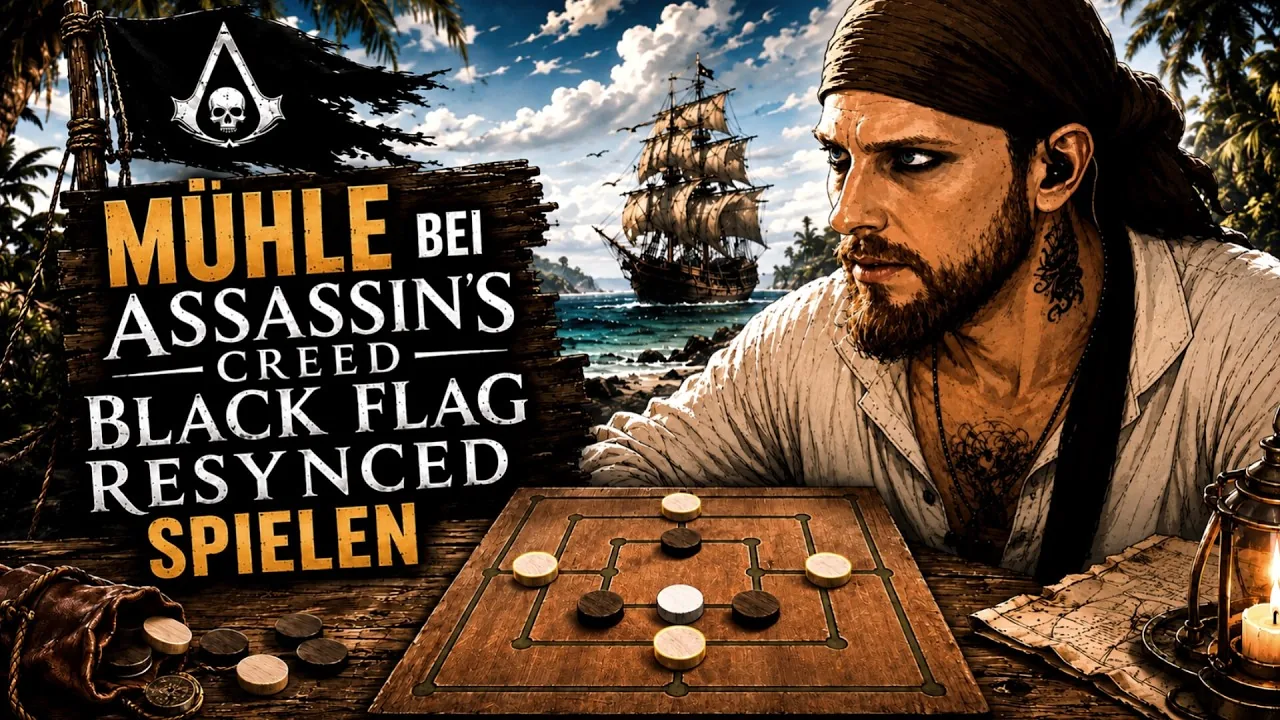 Assassins Creed Black Flag Resynced Nine Men's Morris Guide