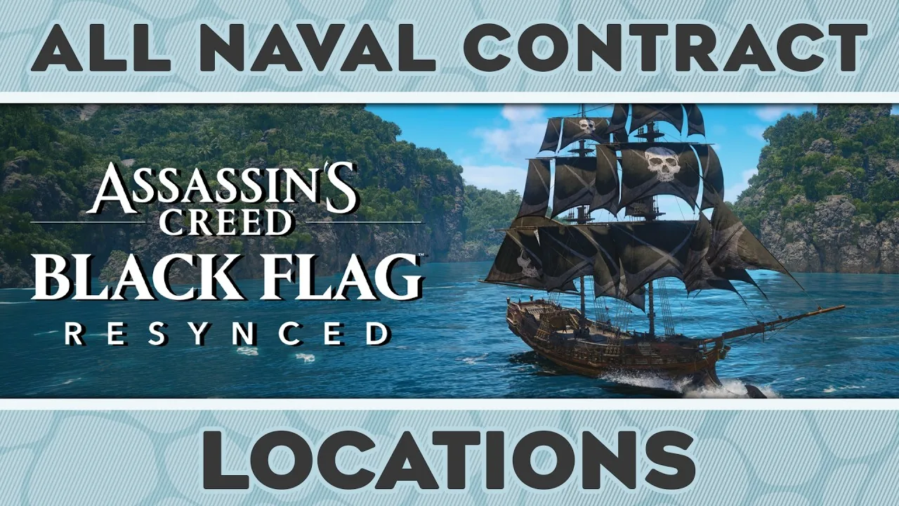 Assassins Creed Black Flag Resynced naval contracts: Guide
